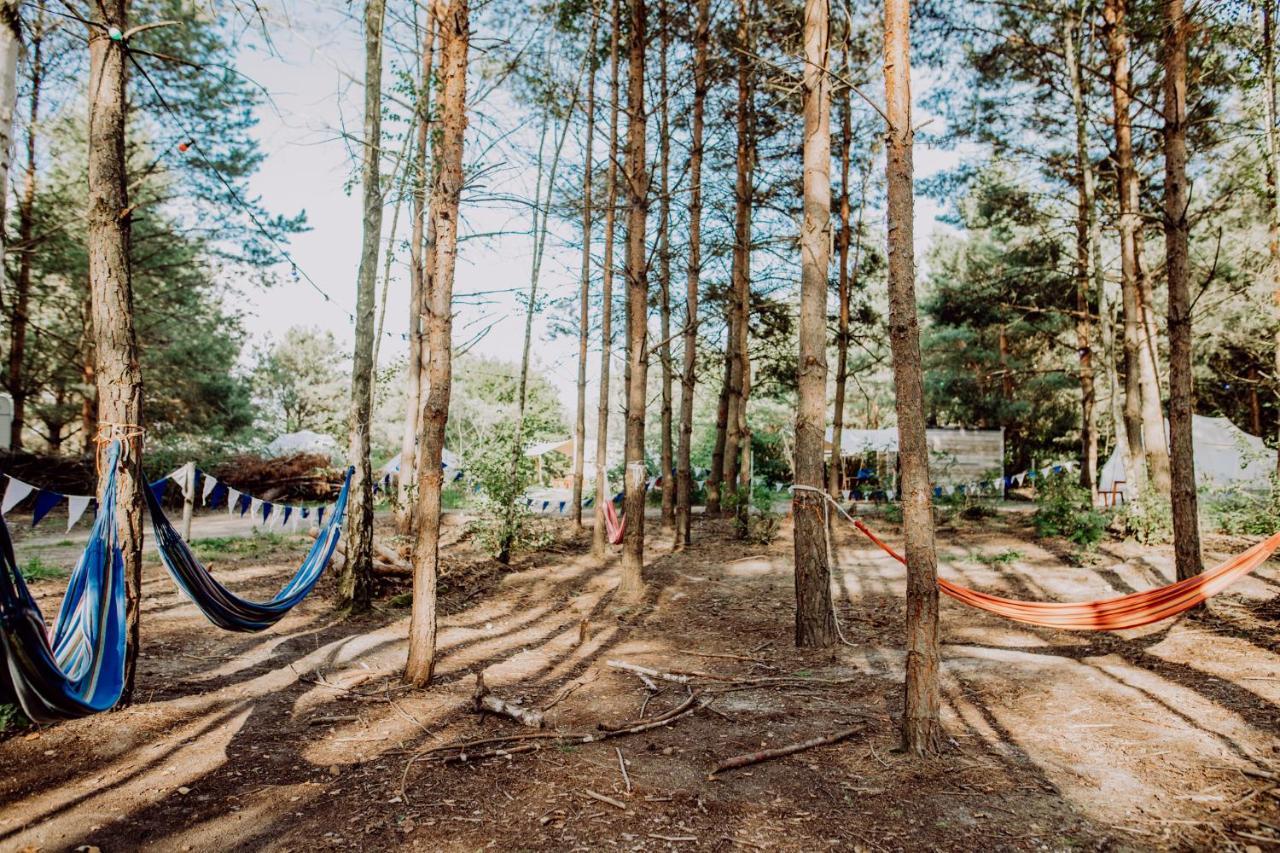 Raus Und Gut Glamping Am Graebendorfer See Drebkau Eksteriør billede