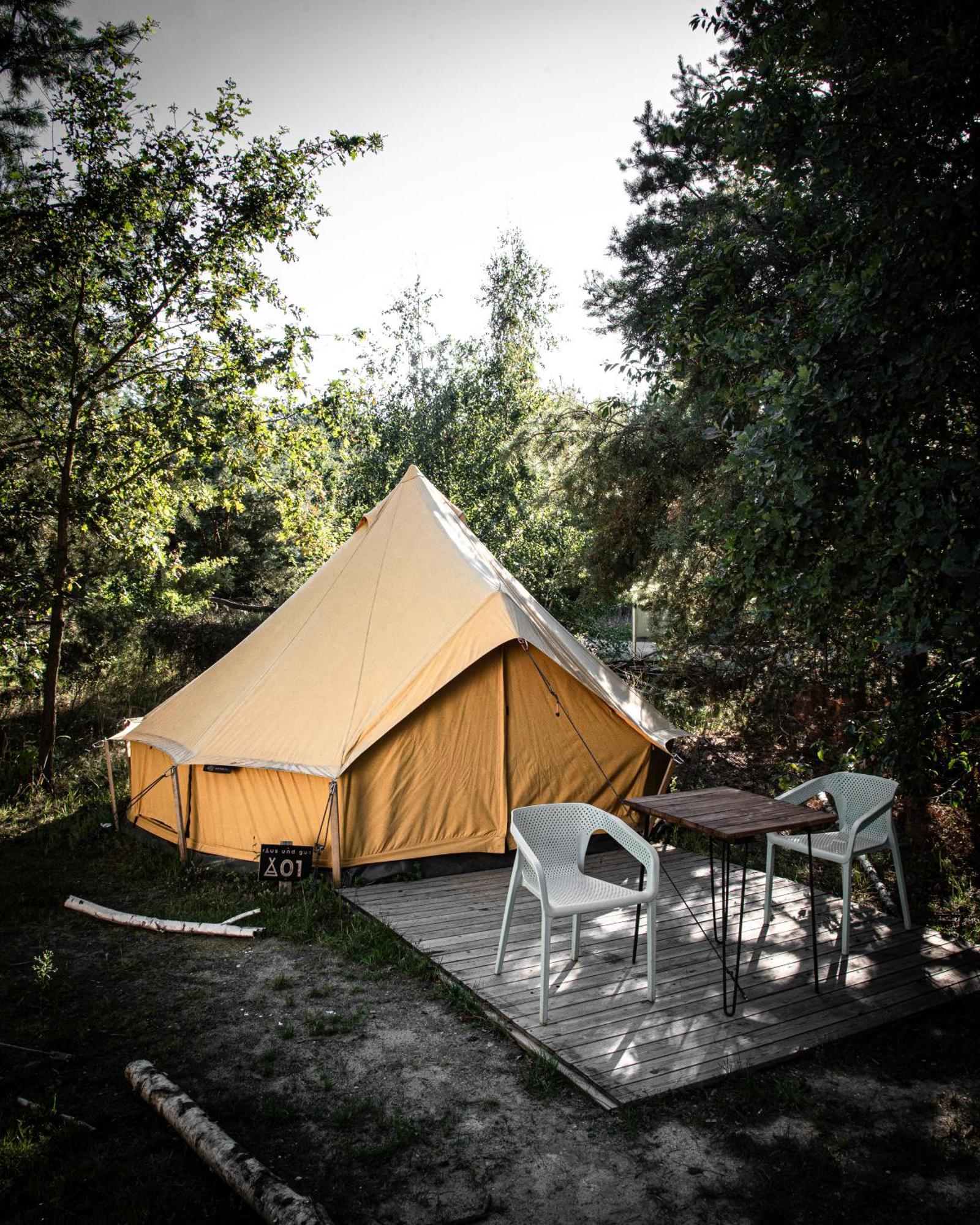 Raus Und Gut Glamping Am Graebendorfer See Drebkau Eksteriør billede