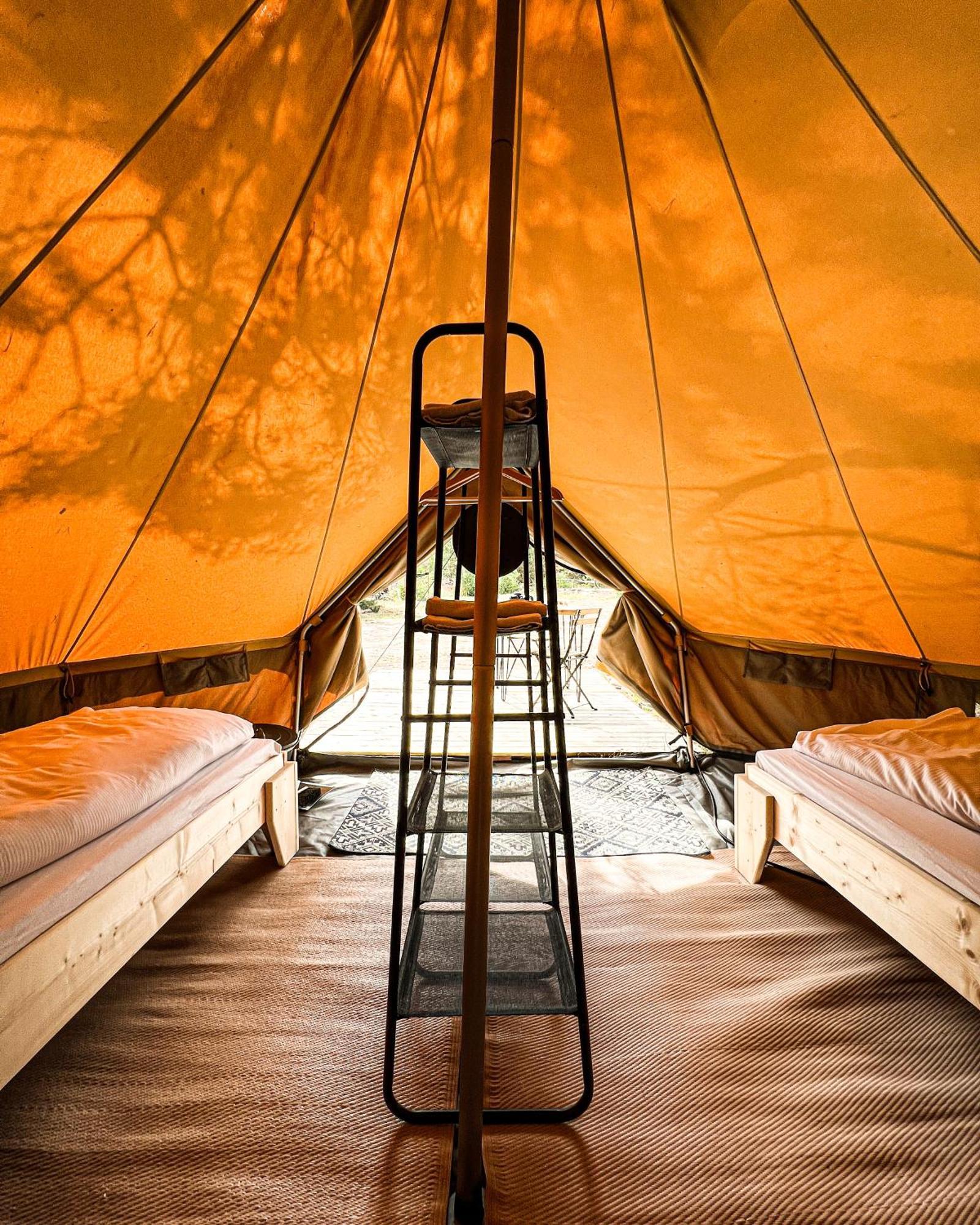 Raus Und Gut Glamping Am Graebendorfer See Drebkau Eksteriør billede